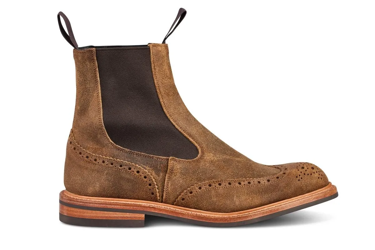 Henry Country Boot - Peanut Reverse Suede