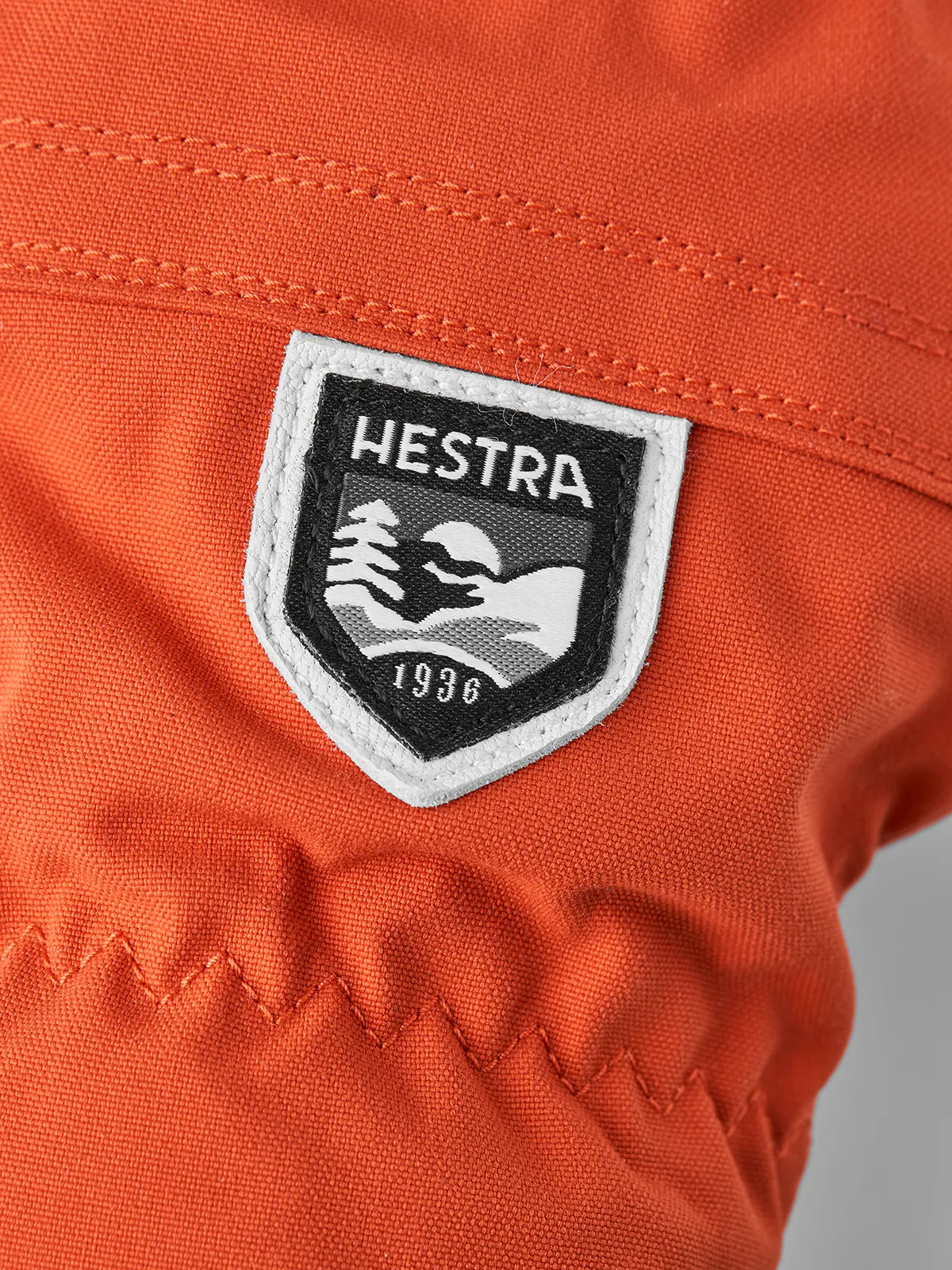 Hestra Army Leather Heli Ski Brick Red | Buy Hestra Army Leather Heli Ski Brick Red here | Outnorth