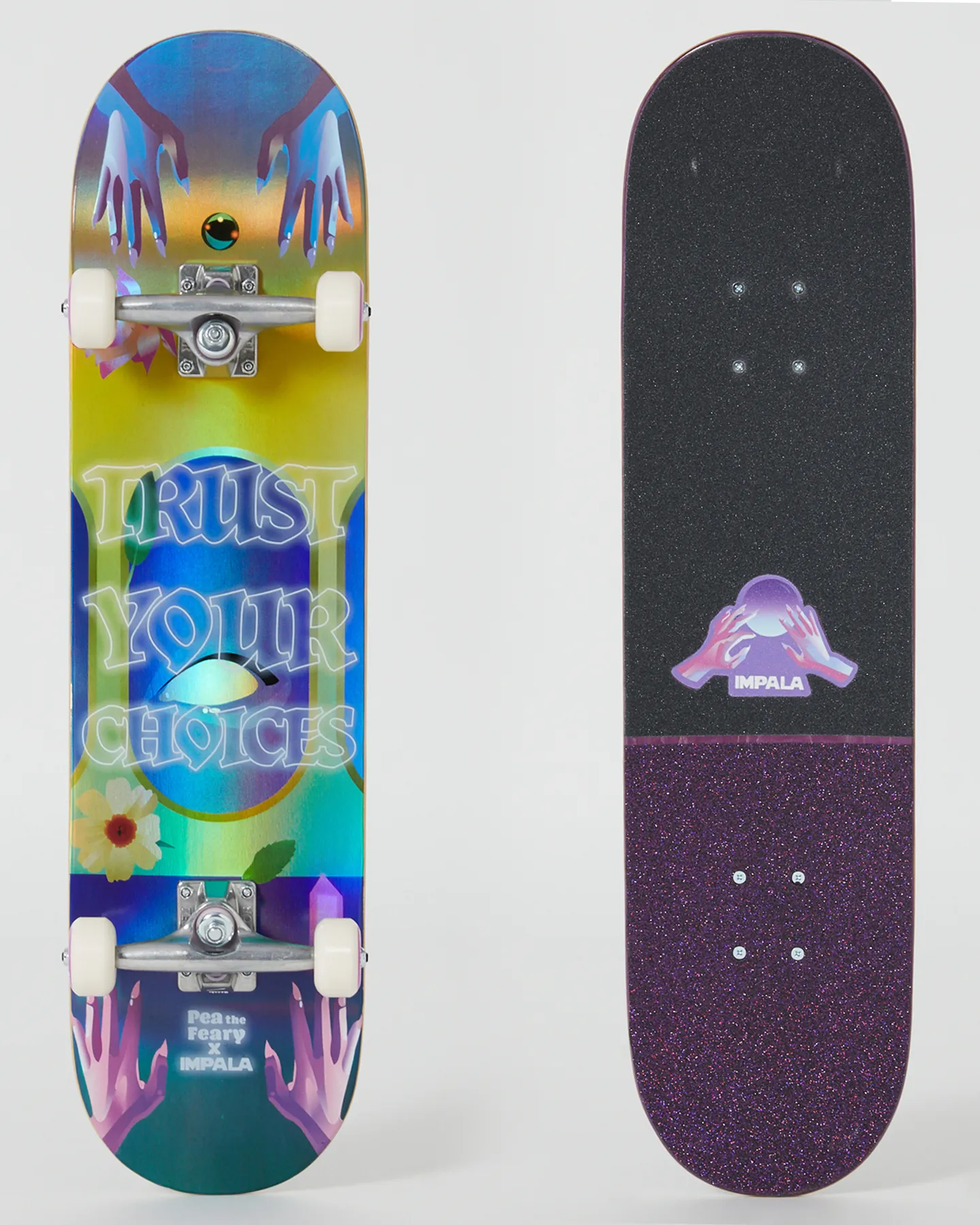 Impala Mystic 8 Inch Complete Skateboard - Pea The Feary | SurfStitch