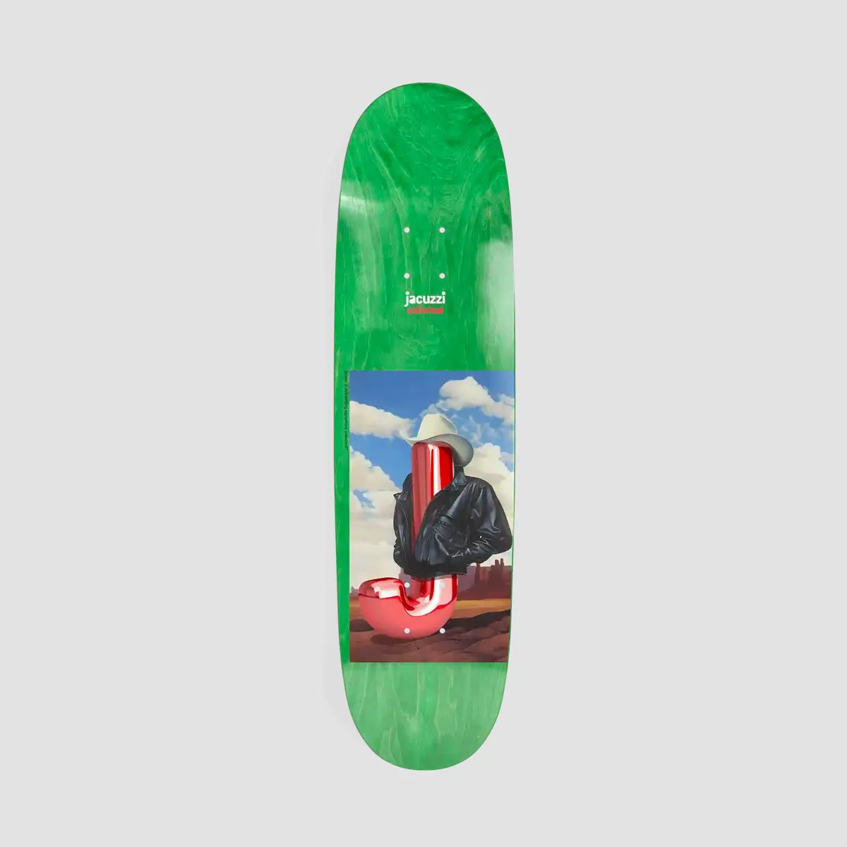 Jacuzzi Unlimited Big Ol J Ex7 Egg Skateboard Deck Green - 8.375