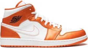 Jordan Air 1 Mid SE Electro Orange sneakers White