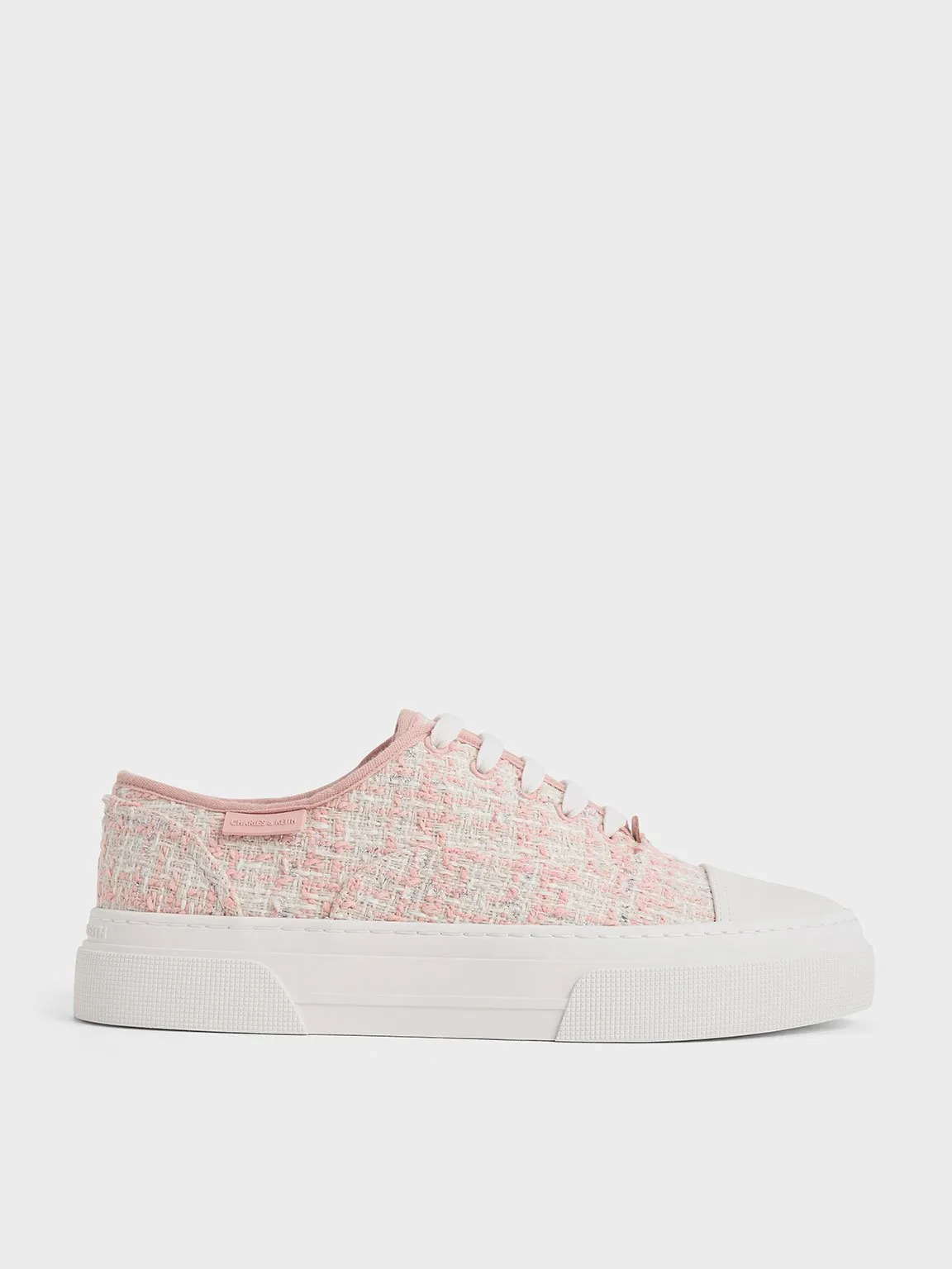 Joshi Tweed Sneakers - Light Pink