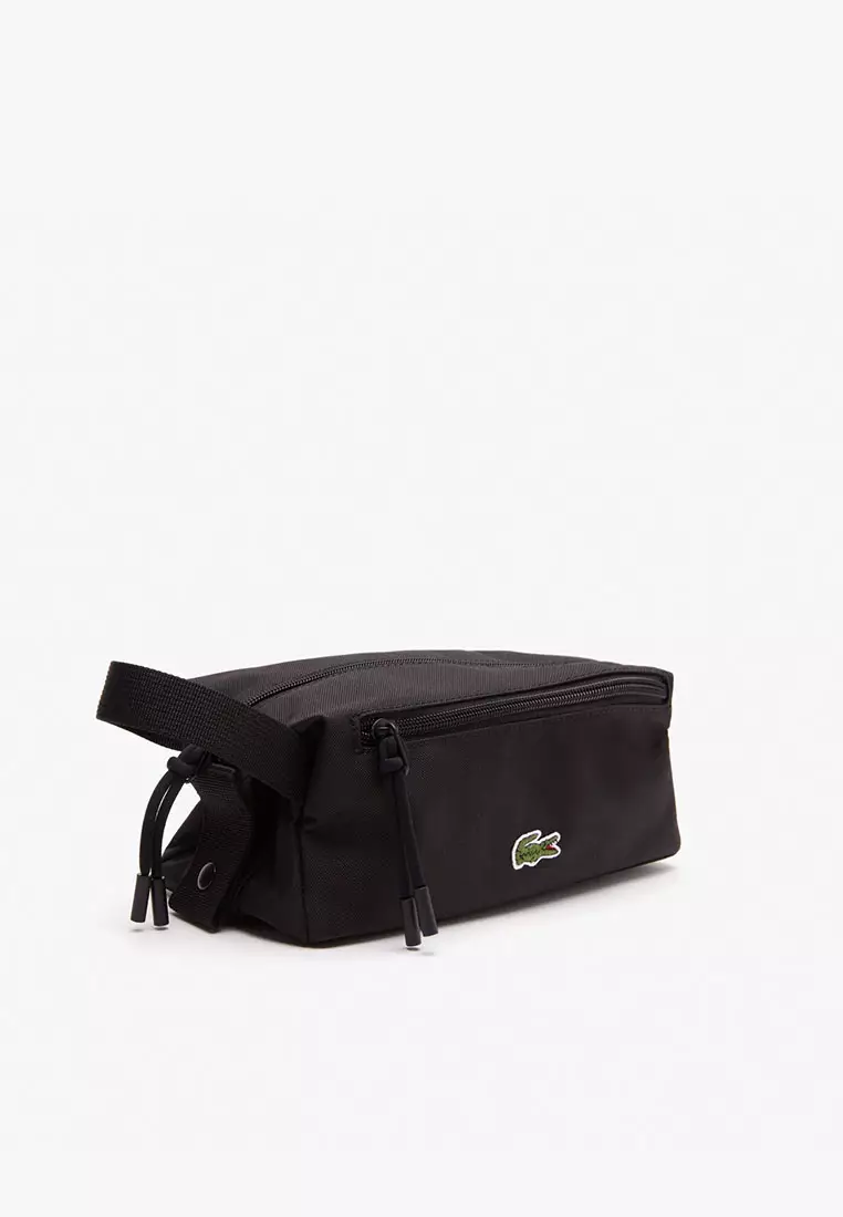 Lacoste Unisex Zippered Toiletry Bag