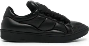 Lanvin Curb XL leather sneakers Black