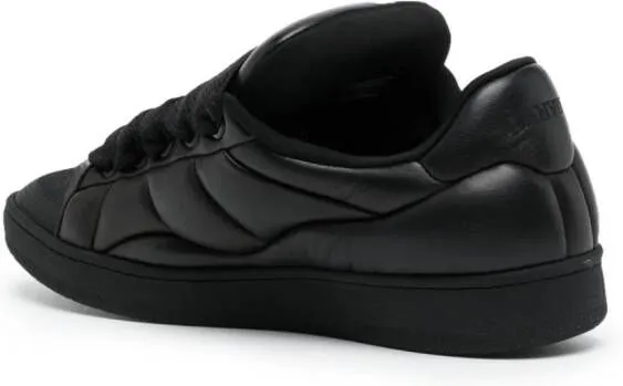 Lanvin Curb XL leather sneakers Black