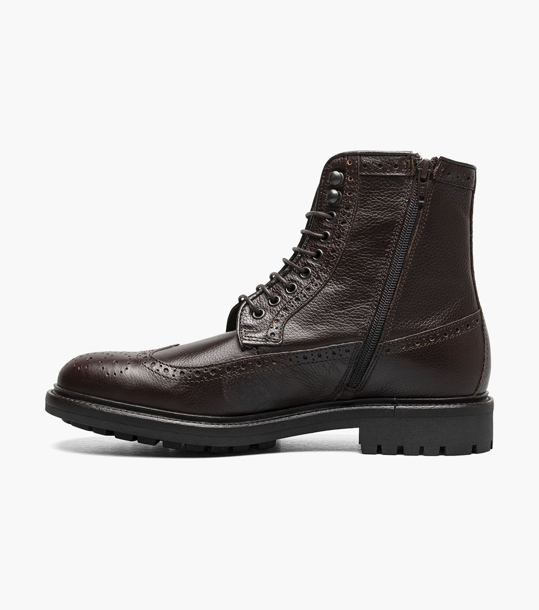 Laredo Wingtip Lace Up Boot