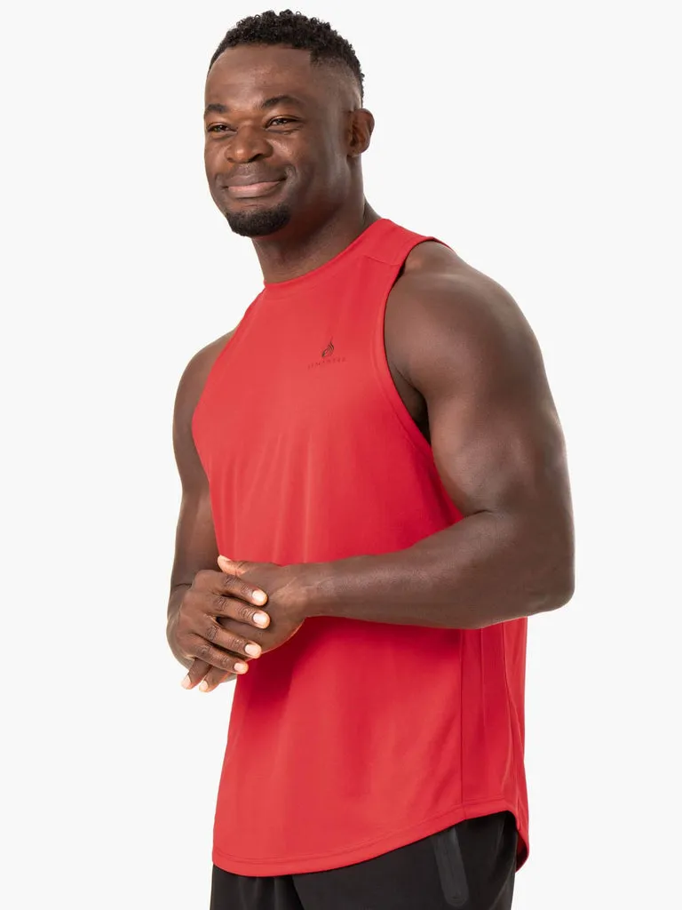 Lift Mesh Baller Tank - Red