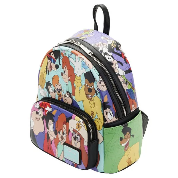 Loungefly x Disney Goofy Movie Collage Mini Backpack