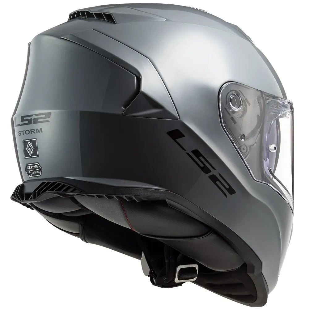 LS2 FF800 Storm II Plain Helmet - Nardo Grey