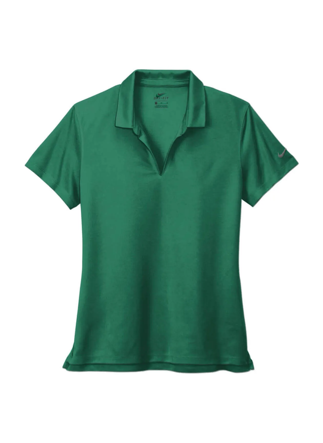 Lucid Green Women's Nike Dri-FIT Micro Pique 2.0 Polo | Healthcare Workwear