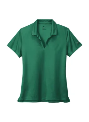 Lucid Green Women's Nike Dri-FIT Micro Pique 2.0 Polo | Healthcare Workwear