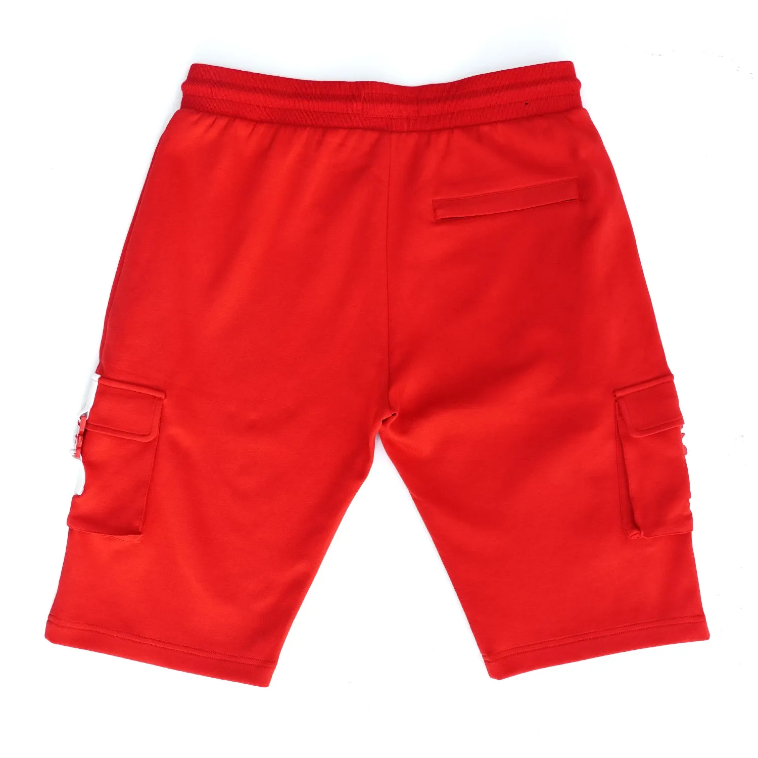 M670 Tech Fleece cargo Shorts - Red