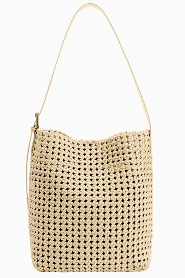 Melie Bianco - Celine Shoulder Bag - Cream