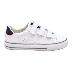 Men's Velcro Sneakers Big Star LL174632 White