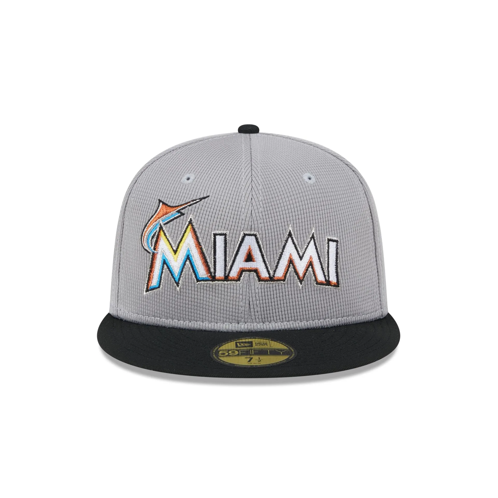 Miami Marlins Pivot Mesh 59FIFTY Fitted Hat