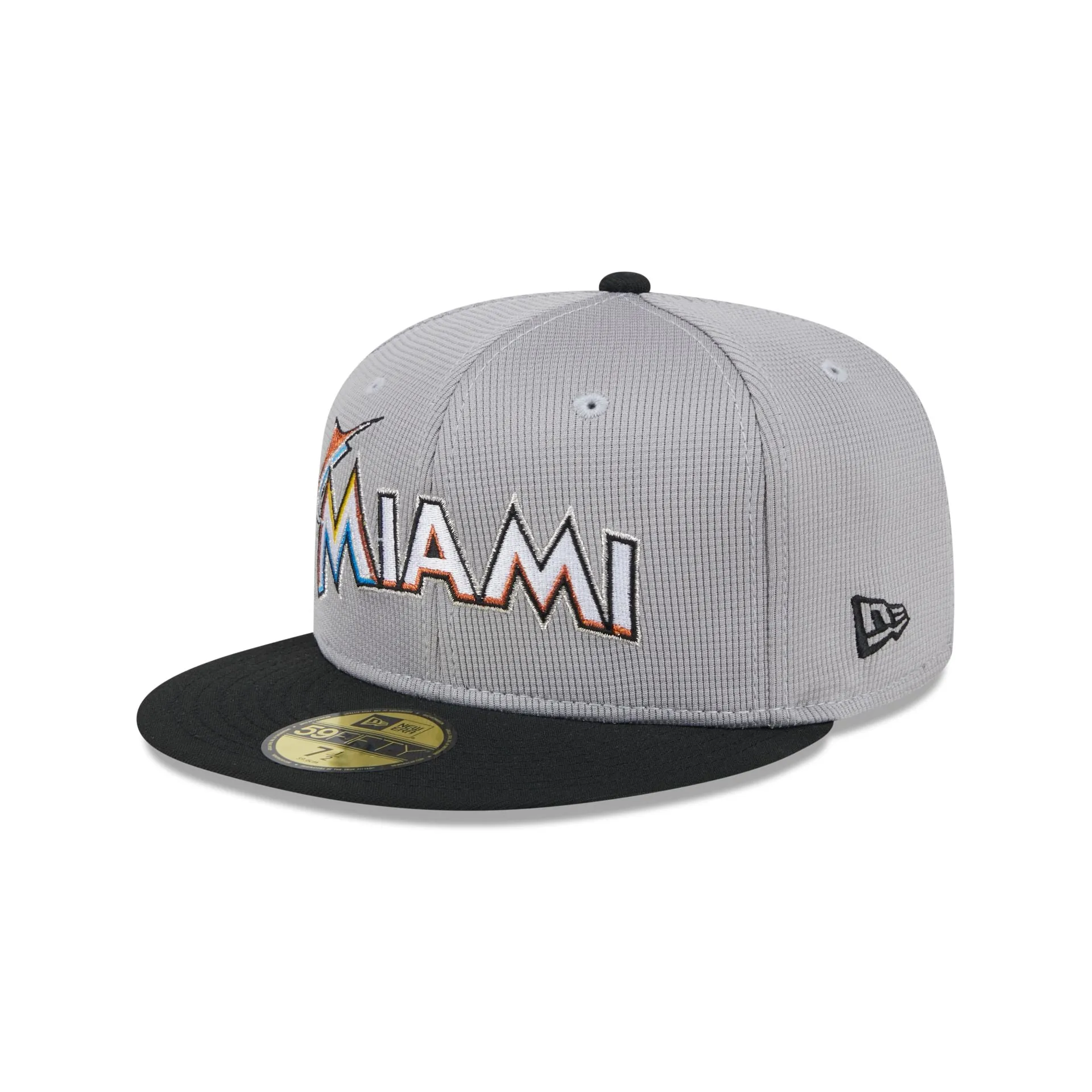 Miami Marlins Pivot Mesh 59FIFTY Fitted Hat