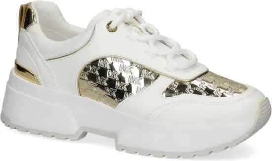 Michael Kors Rumi monogram-pattern sneakers Neutrals