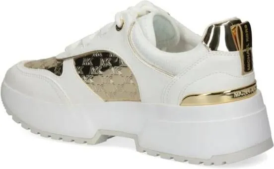 Michael Kors Rumi monogram-pattern sneakers Neutrals