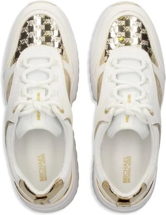 Michael Kors Rumi monogram-pattern sneakers Neutrals