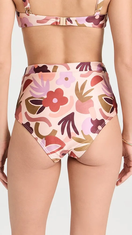 MINKPINK   Rayssa High Waist Bikini Bottoms 