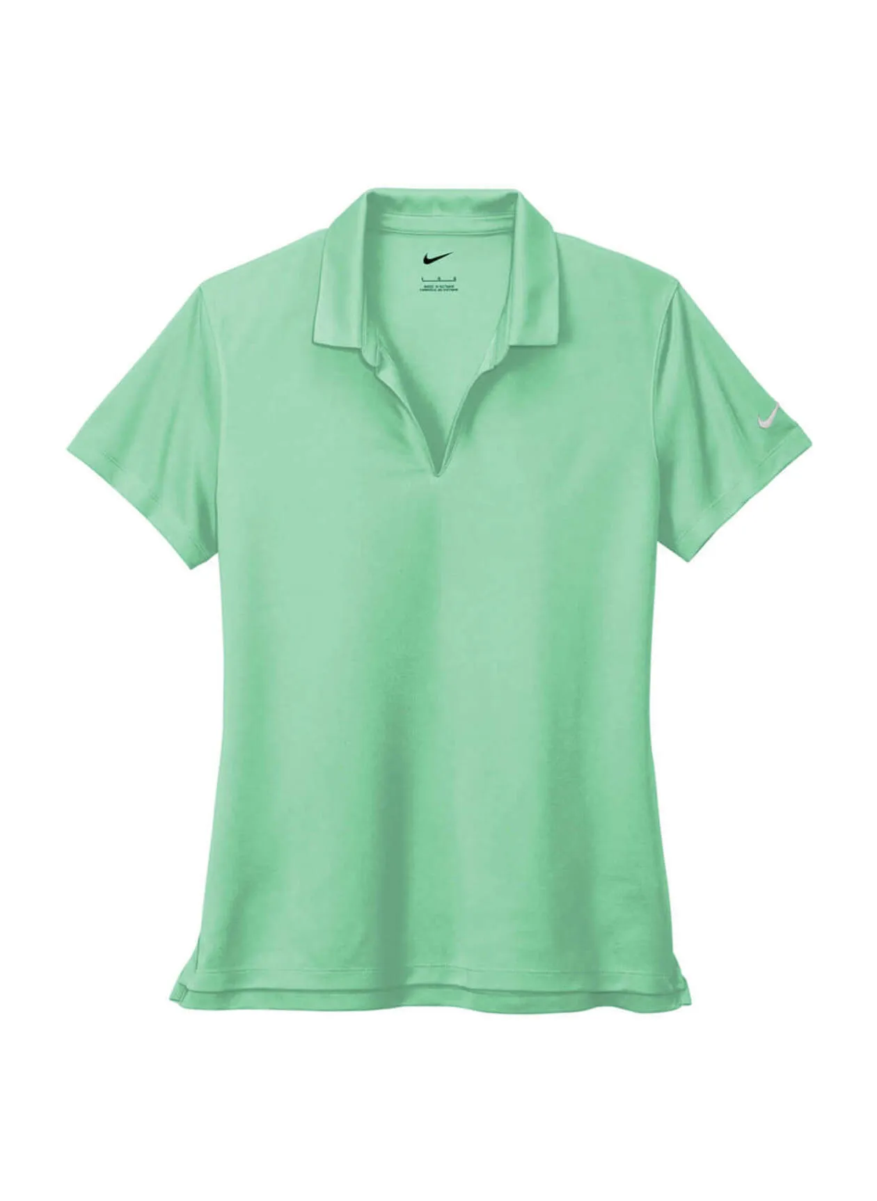 Mint Women's Nike Dri-FIT Micro Pique 2.0 Polo | Healthcare Workwear 