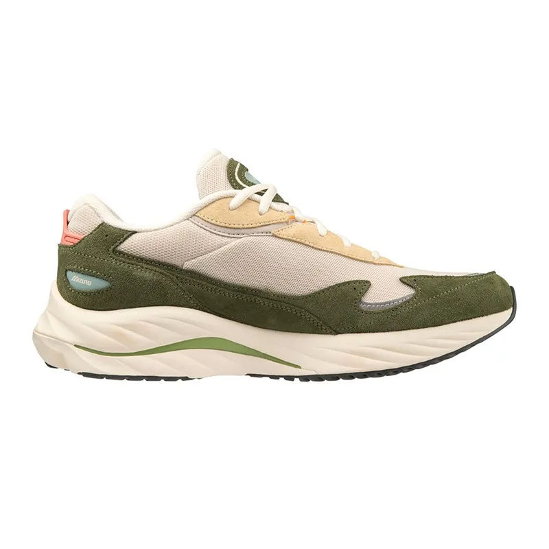 Mizuno Wave Rider Beta Trainers Sand Shadow/Dark Shadow/Rifle Green