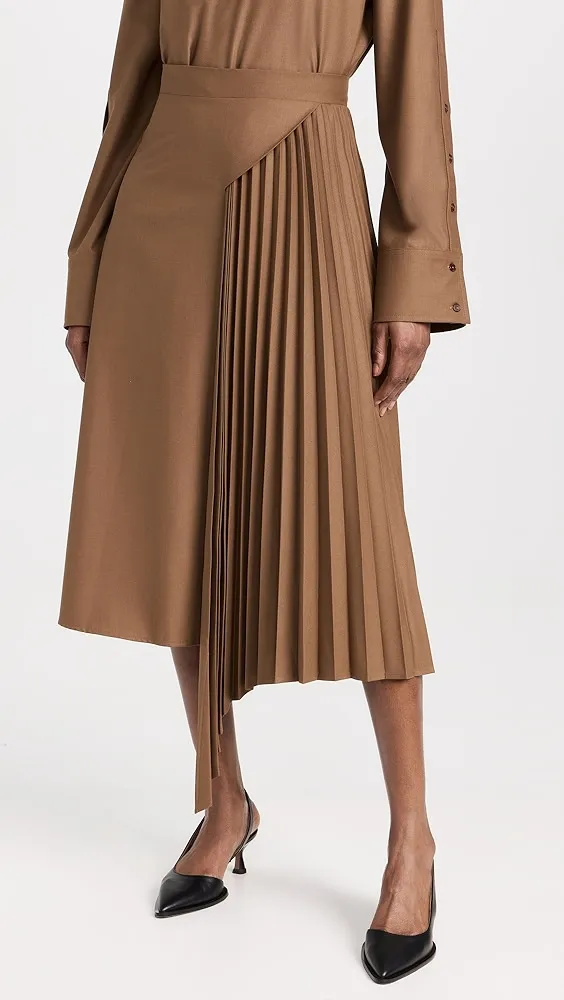 MMUSOMAXWELL   Side Pleat Skirt 