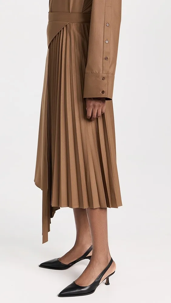 MMUSOMAXWELL   Side Pleat Skirt 