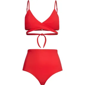 MOLOCO Women's Nina Bikini Bottom, Red