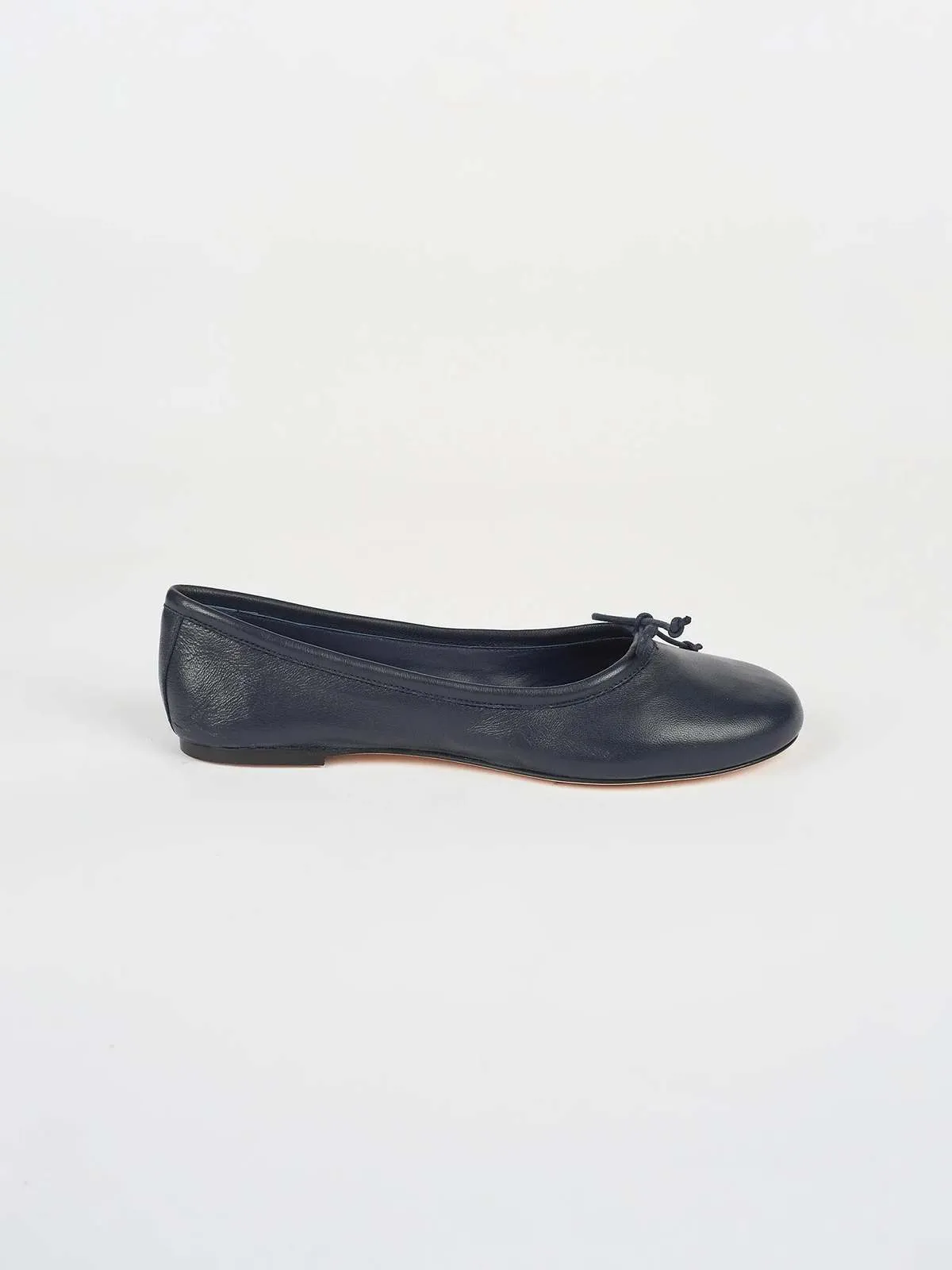 Navy Ballet Slipper - Navy