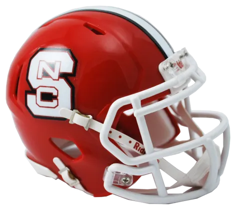 NC State Riddell Speed Mini Helmet