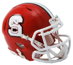 NC State Riddell Speed Mini Helmet