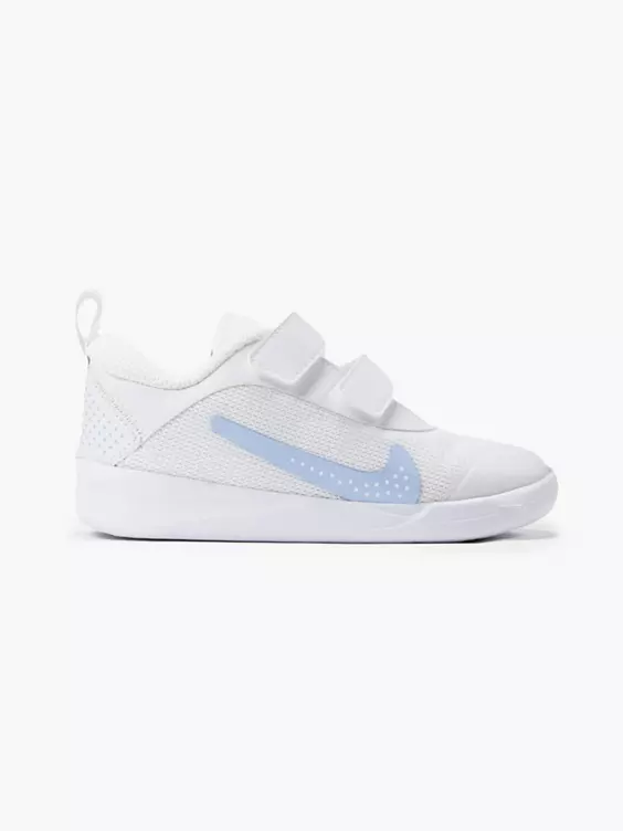 Nike  Infant Girls Nike White/Cobalt Bliss Omni Trainers