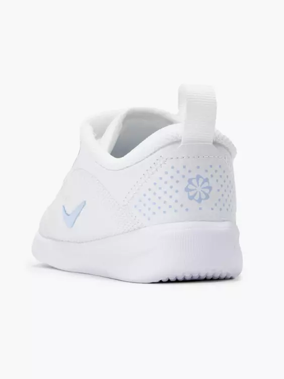 Nike  Infant Girls Nike White/Cobalt Bliss Omni Trainers