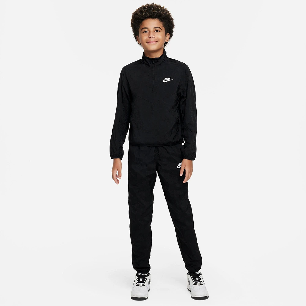 Nike Nike HBR Woven Quarter Zip Tracksuit  - Boys' Grade School