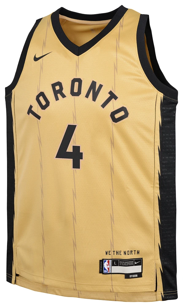 Nike Nike Raptors City Edition Swingman Jersey  - Boys' Grade School