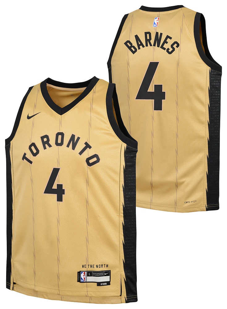 Nike Nike Raptors City Edition Swingman Jersey  - Boys' Grade School