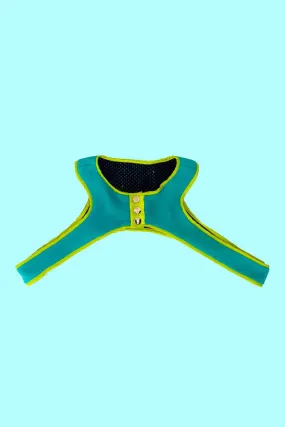 Pacific Polar Fleece Harness - Teal