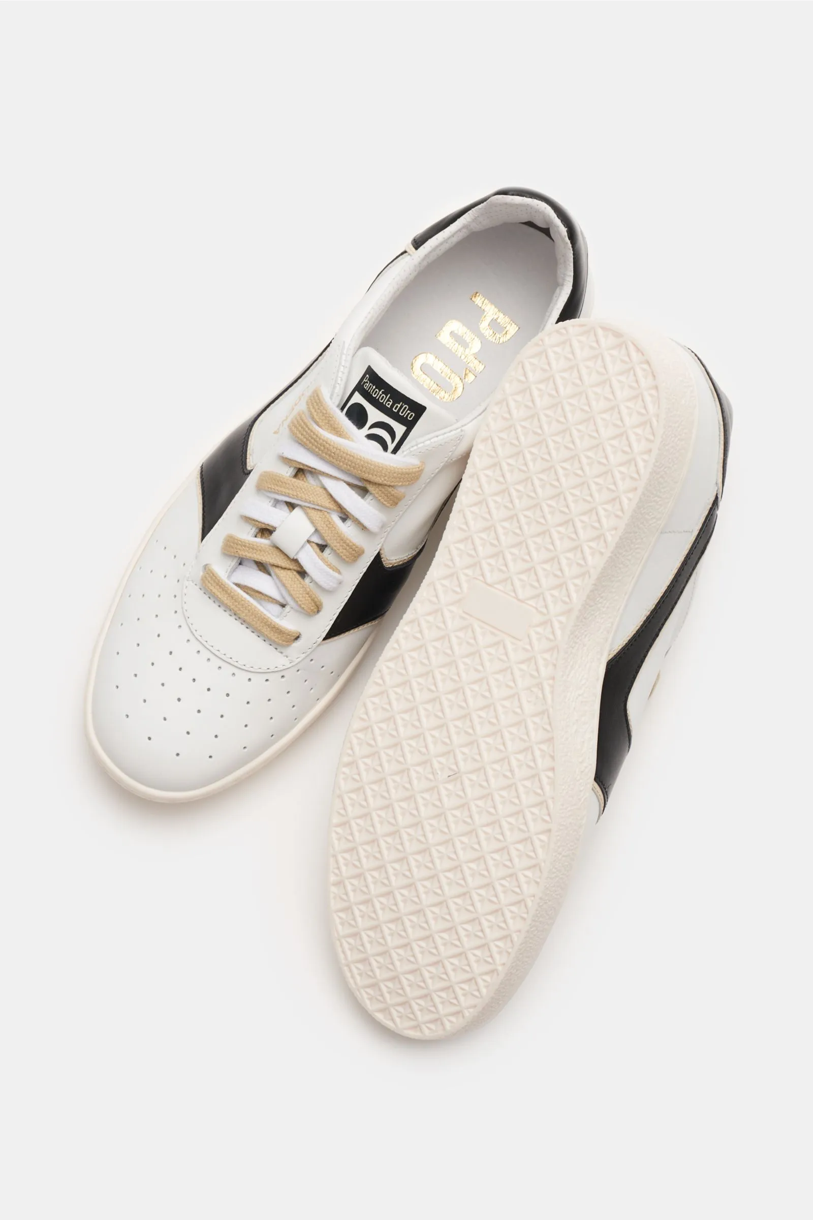 PANTOFOLA D'ORO sneakers 'Modena' white/black