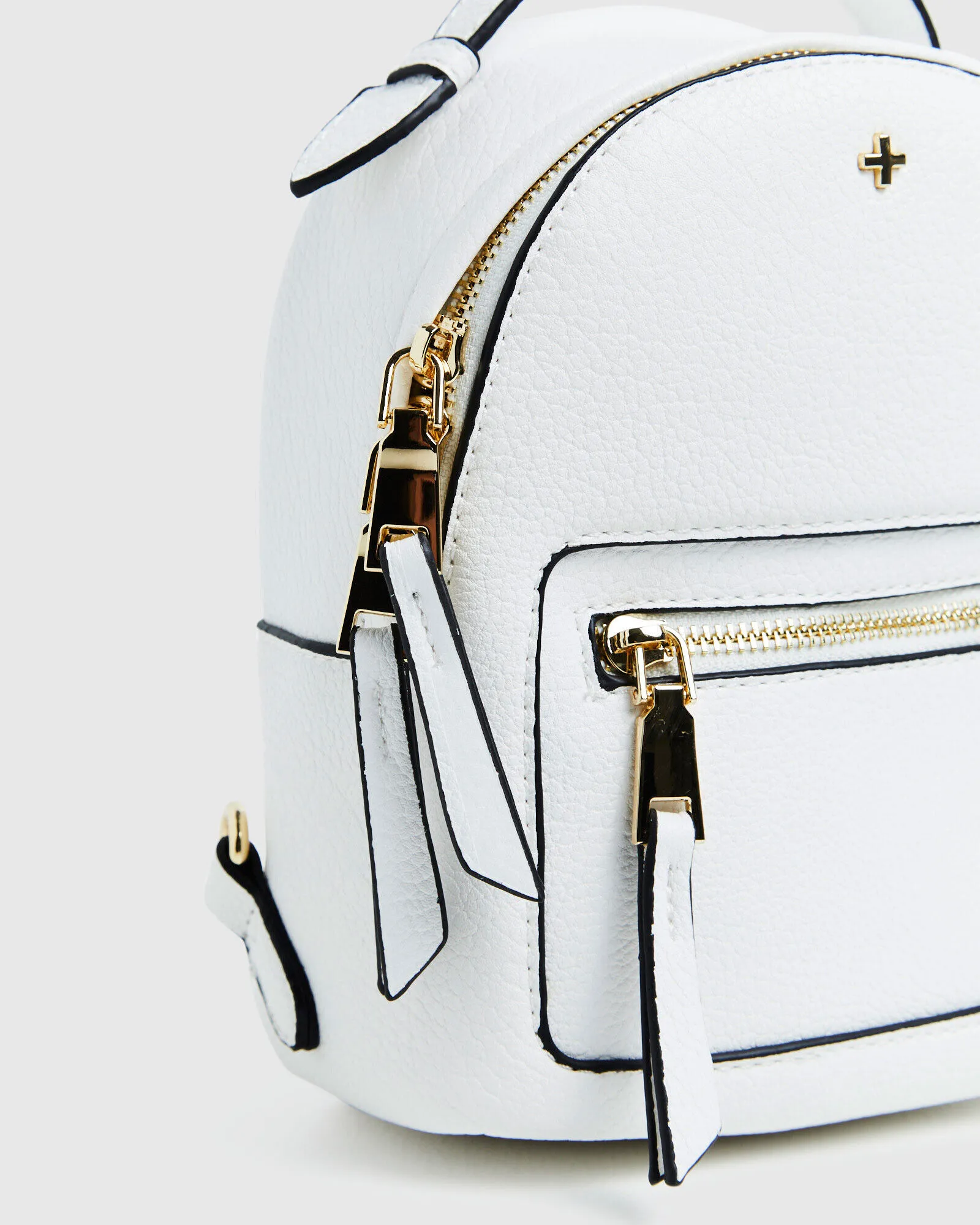 Peta + Jain Zoe Backpack White Pebble