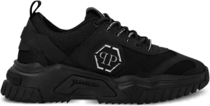 Philipp Plein Predator panelled sneakers Black