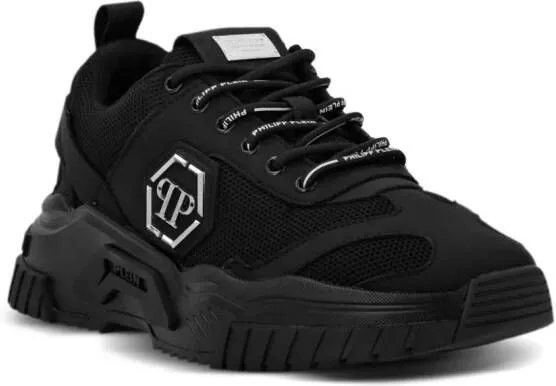 Philipp Plein Predator panelled sneakers Black