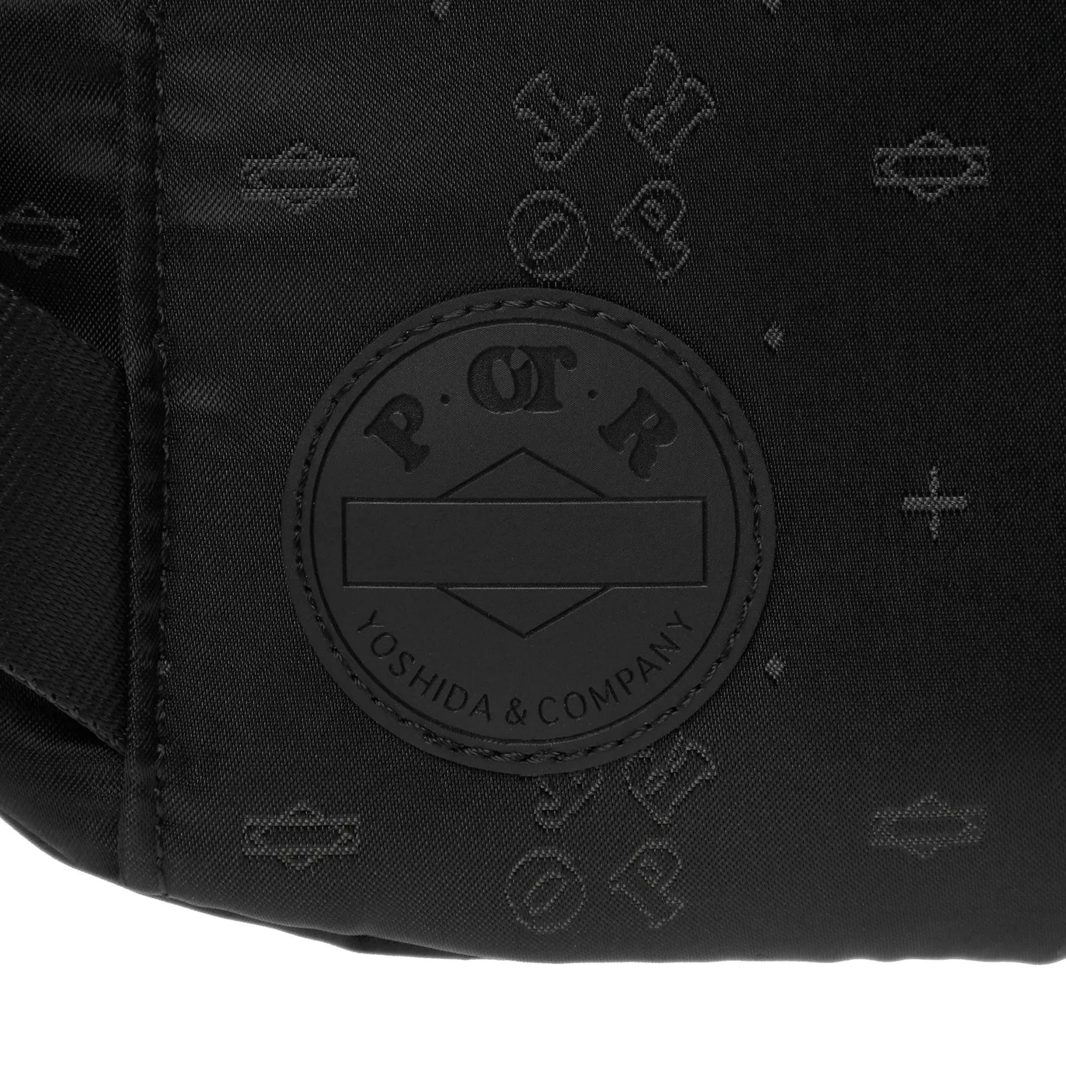 Porter Monogram Waist Bag Black