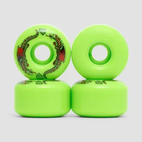 Powell Peralta Dragon Formula 93A Skateboard Wheels Green 53x34mm