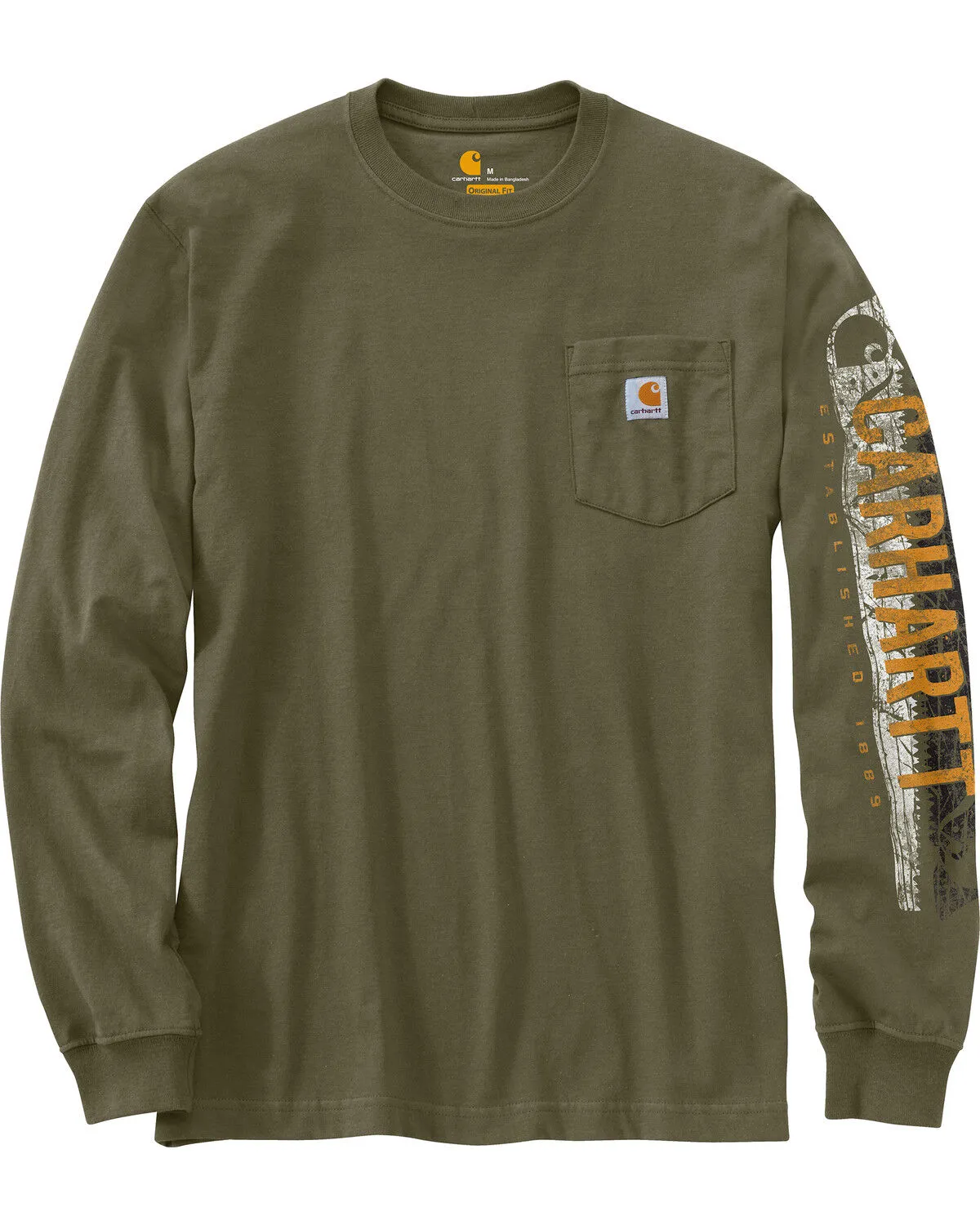 Product Name:  Carhartt Men's Workwear Saw Graphic Long Sleeve Work T-Shirt - Tall