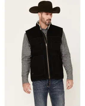 Product Name:  Cowboy Hardware Men's Logo Canvas Solid Workwear Vest