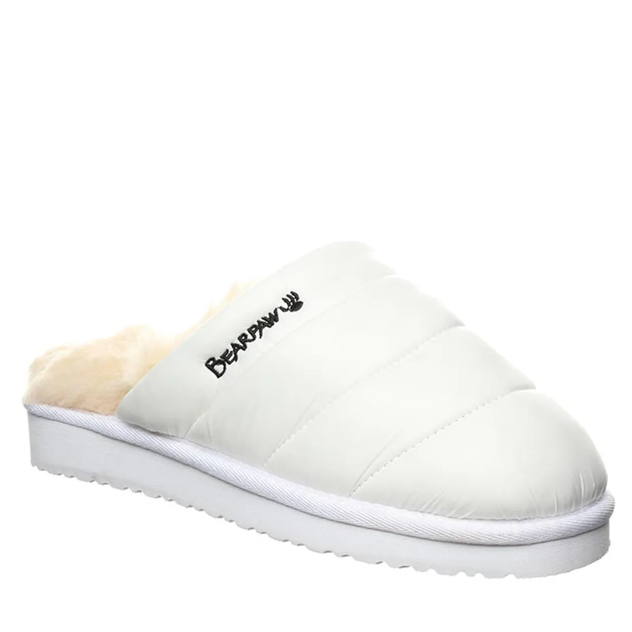 Puffy Slipper White