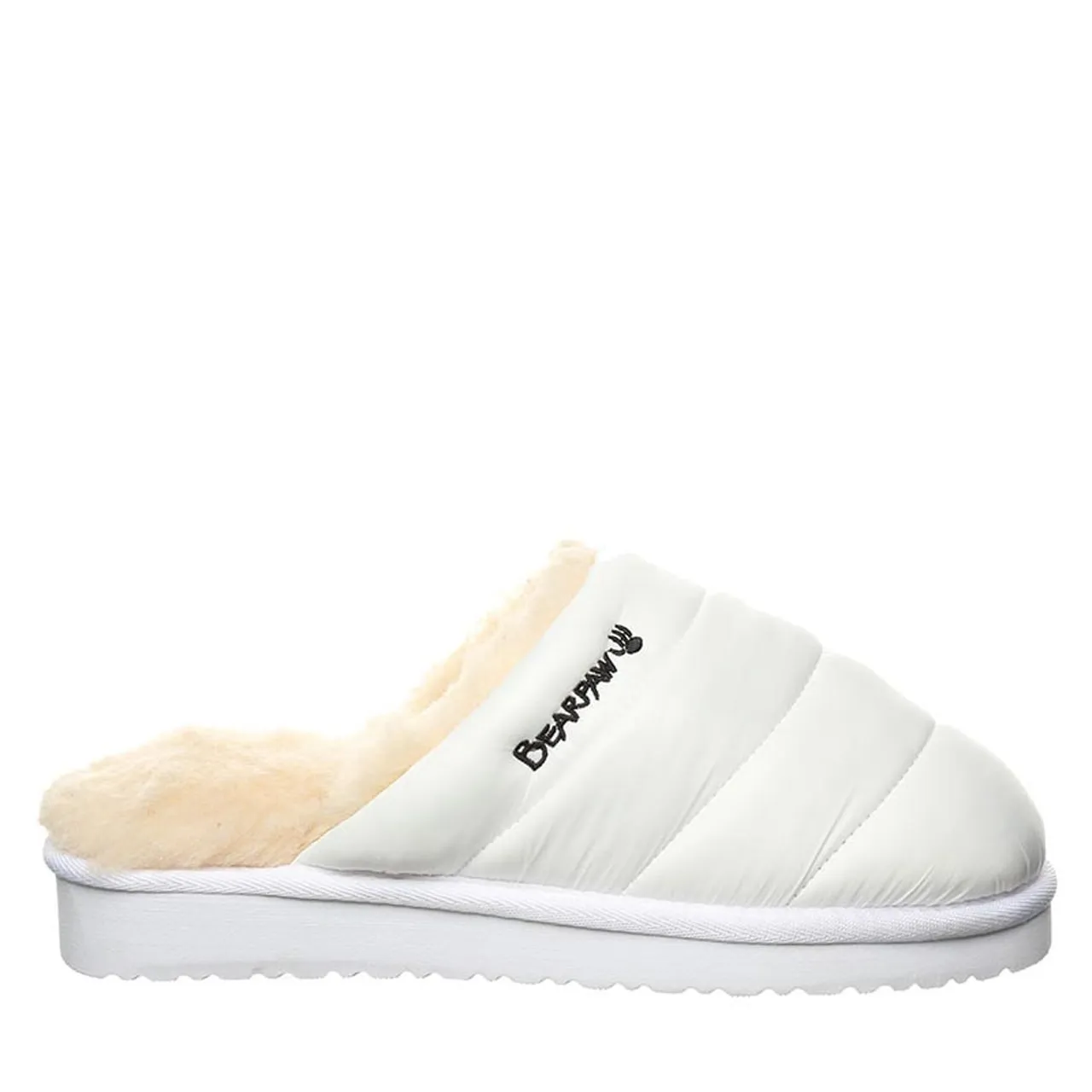 Puffy Slipper White