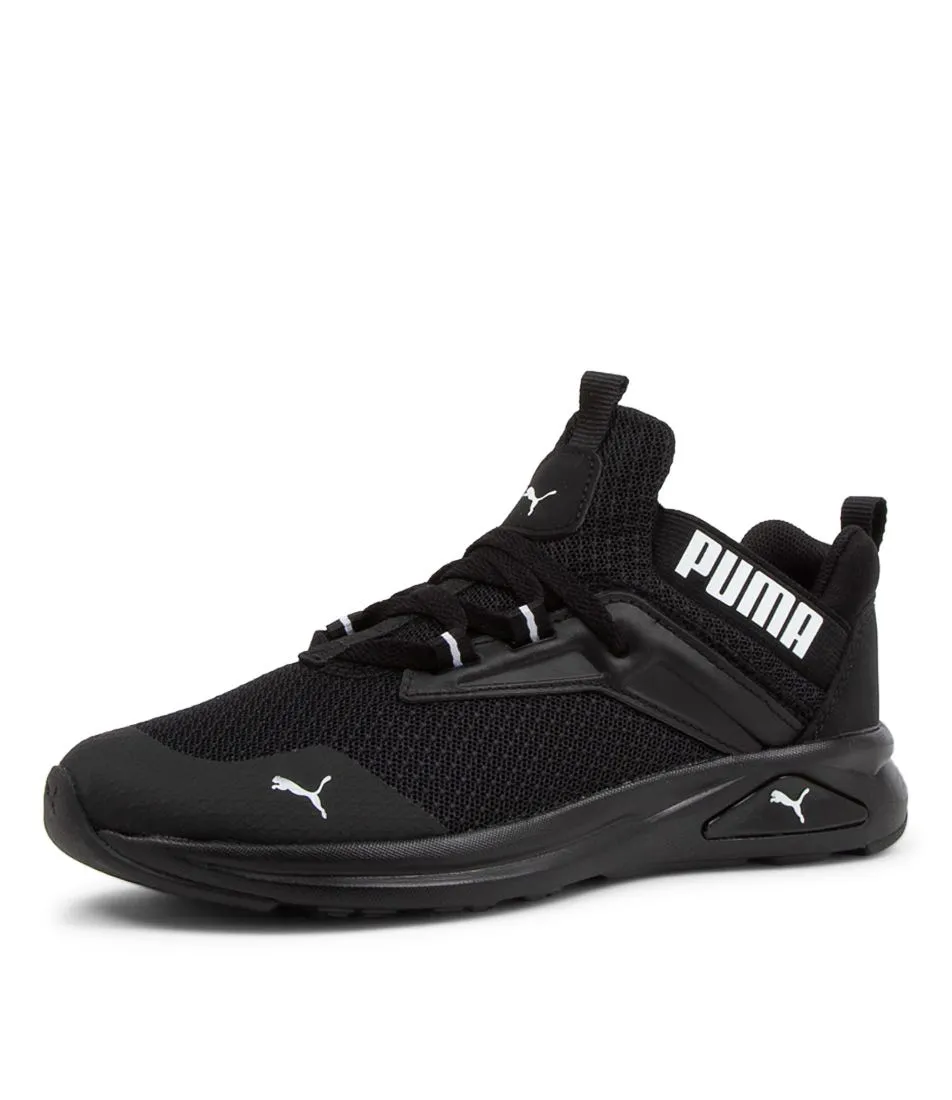 PUMA Enzo 2 Rf Ac Ps Jr Black White Sneakers