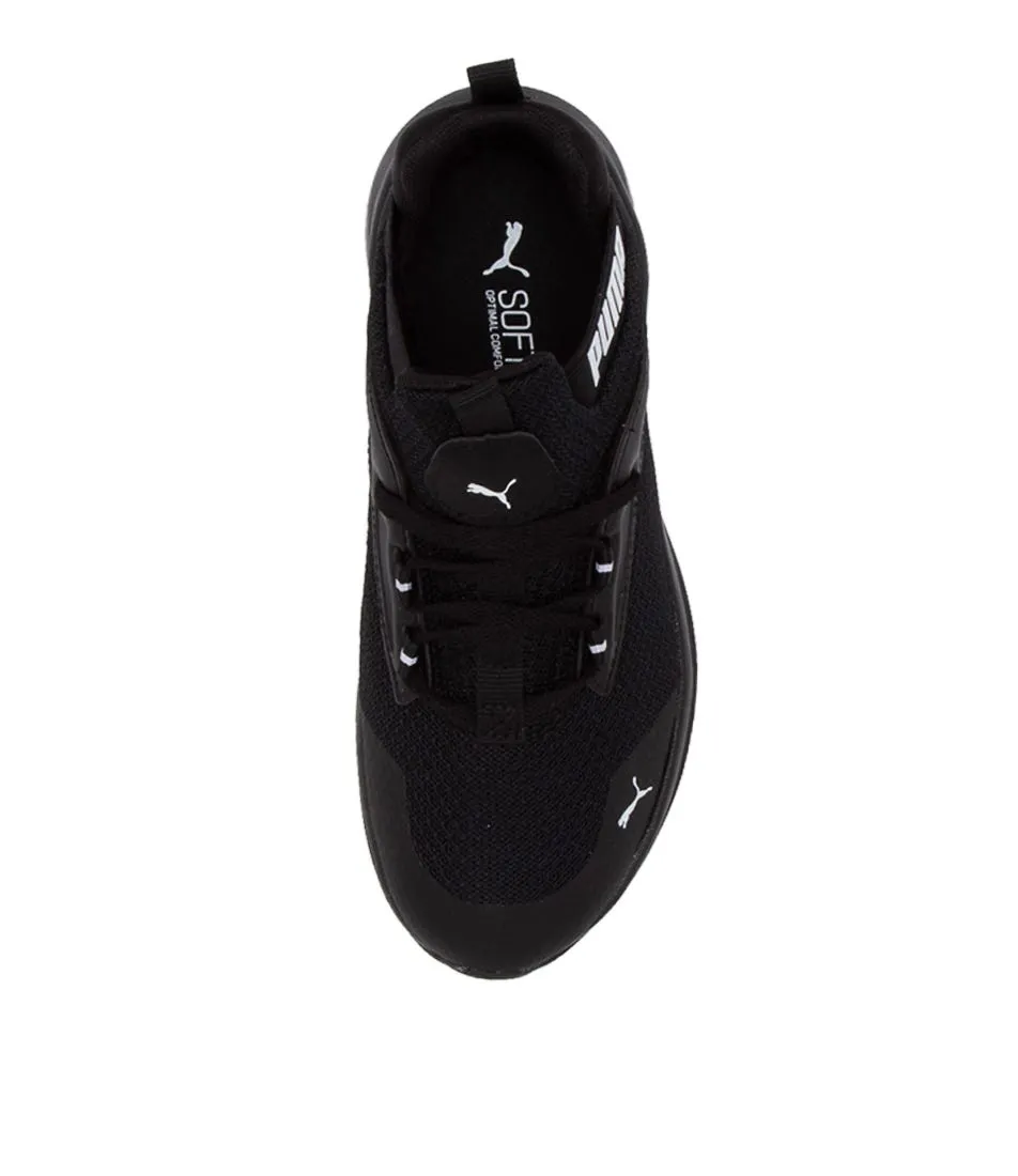 PUMA Enzo 2 Rf Ac Ps Jr Black White Sneakers